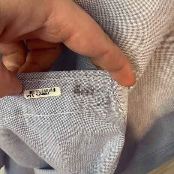 Ralph Lauren Yarmouth Oxford Long Sleeve Button Down Dress Shirt Size 16-34 Pony - Picture 6 of 9